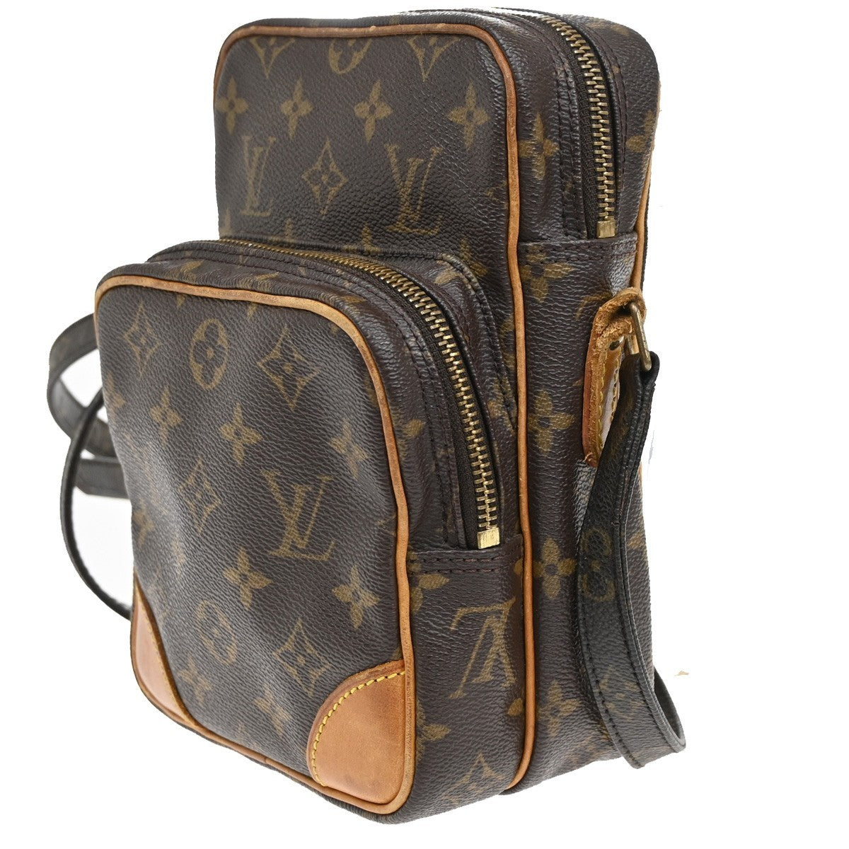 LOUIS VUITTON Amazon Crossbody Shoulder Bag Monogram Leather BN M45236 32DA009