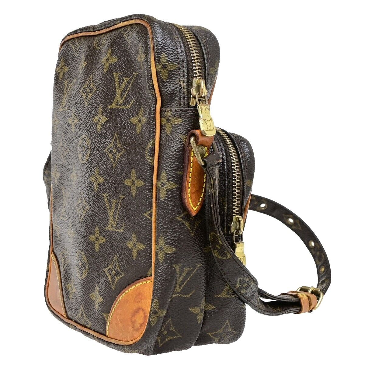 LOUIS VUITTON Amazon Crossbody Shoulder Bag Monogram Leather BN M45236 35KA485