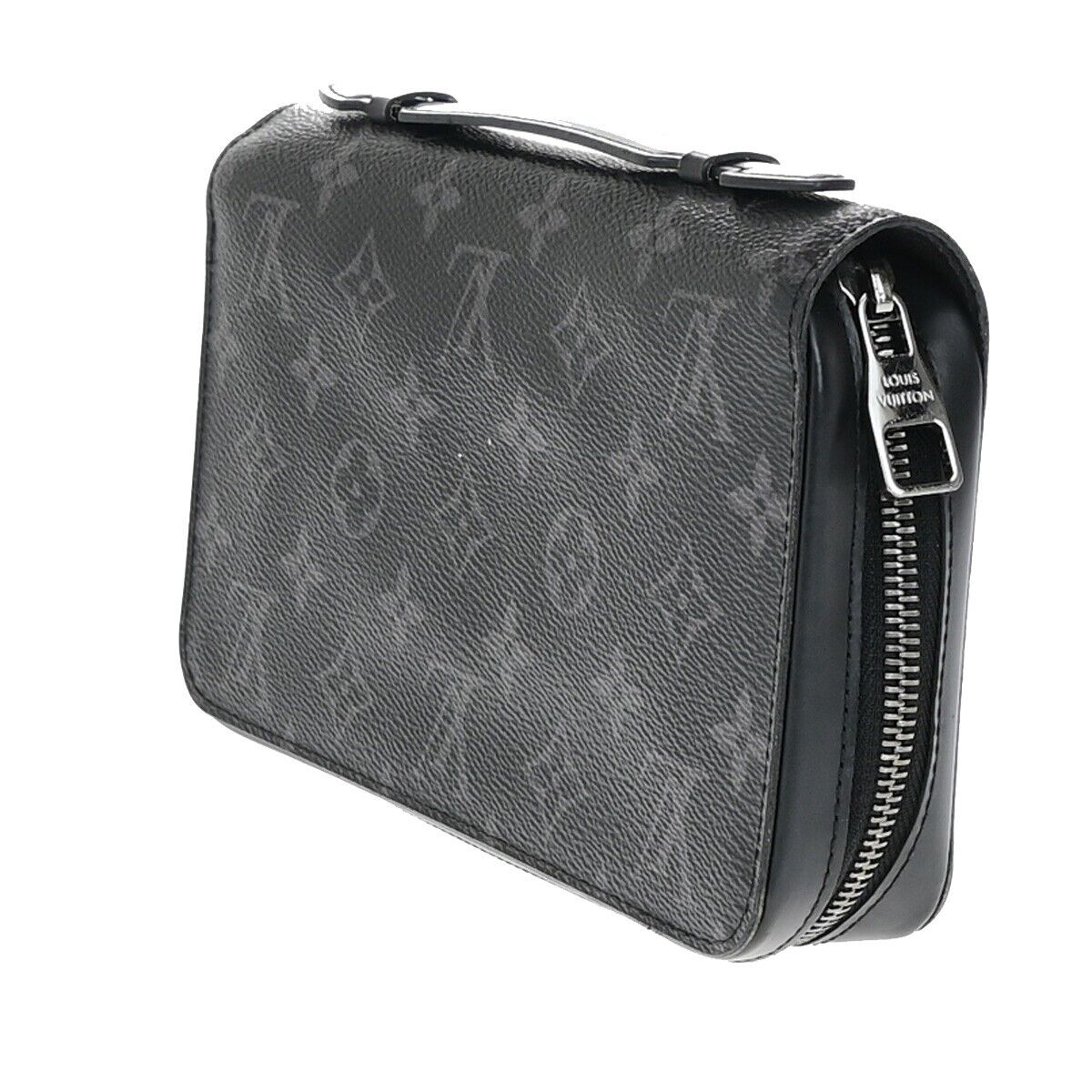 LOUIS VUITTON Zippy XL Long Bifold Wallet Monogram Eclipse BK M61698 96EC529