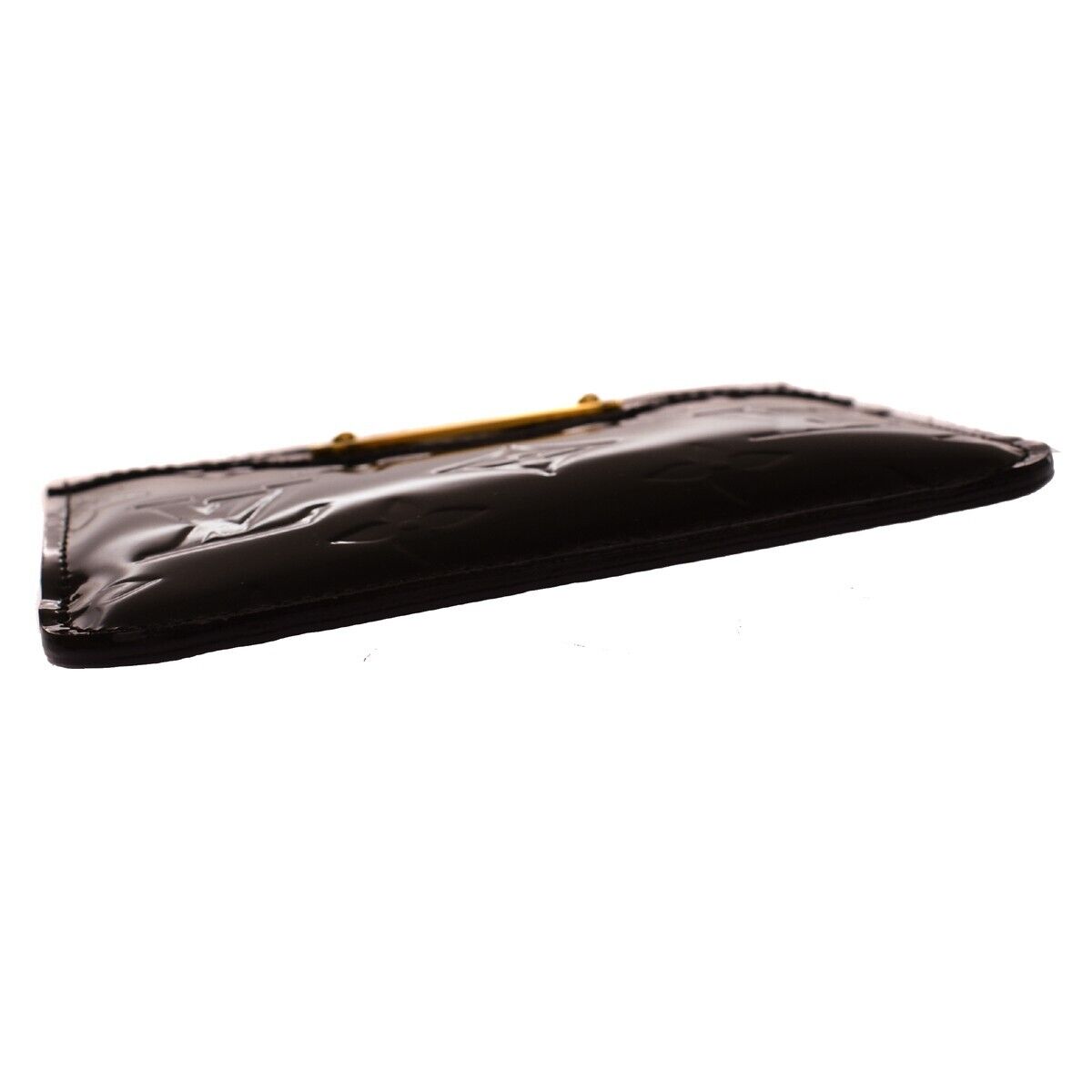 LOUIS VUITTON Pochette Cles Coin Wallet Monogram Vernis Amarante M93557 37GA239