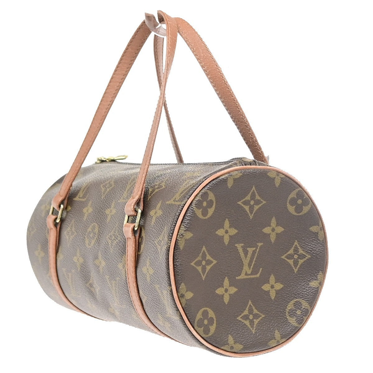 LOUIS VUITTON PAPILLON 26 Hand Bag Monogram Leather Brown France M51366 77PA099
