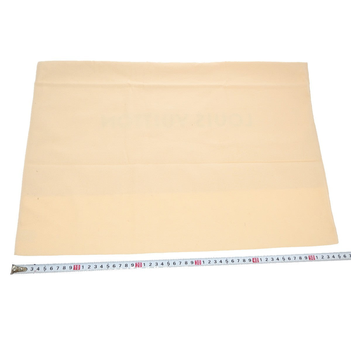 LOUIS VUITTON Logo 30 Set Drawstring Dust Bag Canvas Cotton Beige Brown 62MA431