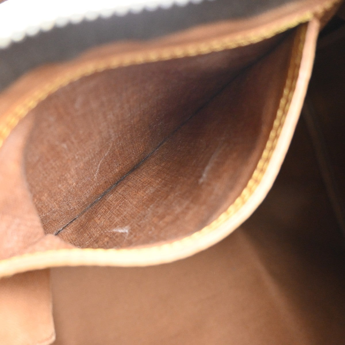 LOUIS VUITTON Speedy 40 Travel Hand Bag Monogram Leather Brown M41522 72MA515