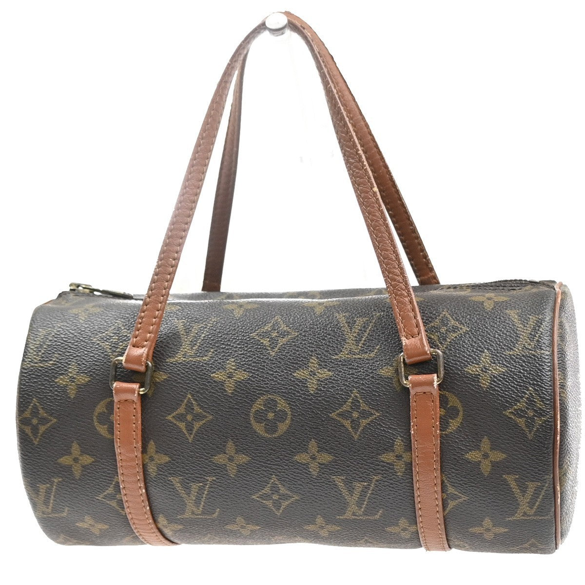 LOUIS VUITTON PAPILLON 26 Hand Bag Monogram Leather Brown France M51366 31MA522