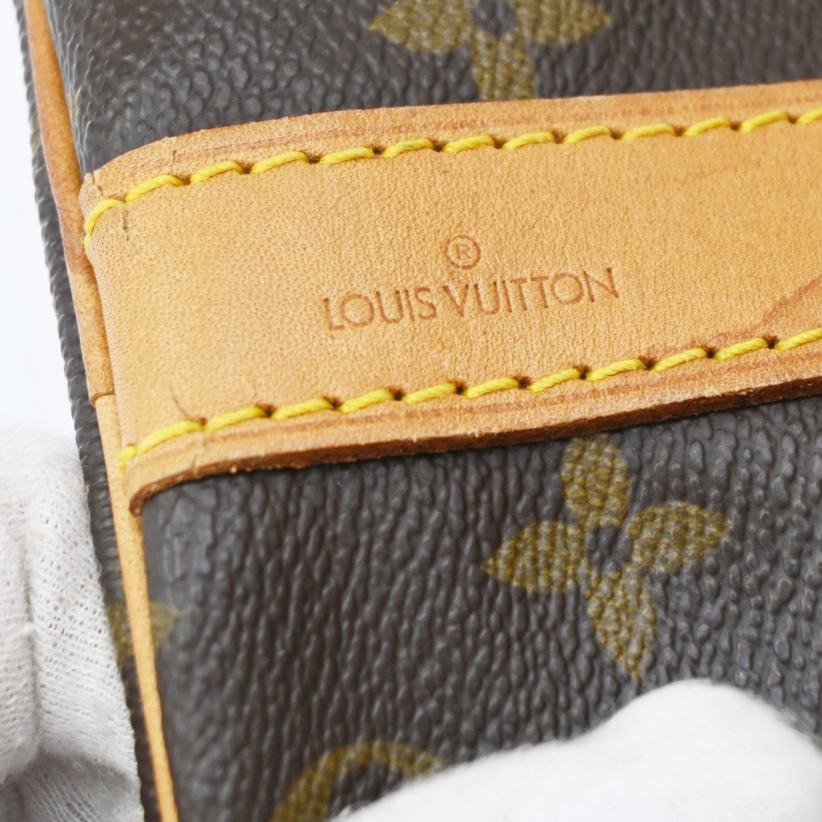LOUIS VUITTON Keepall Bandouliere 50 2Way Hand Bag Monogram Brown M41416 16EF936