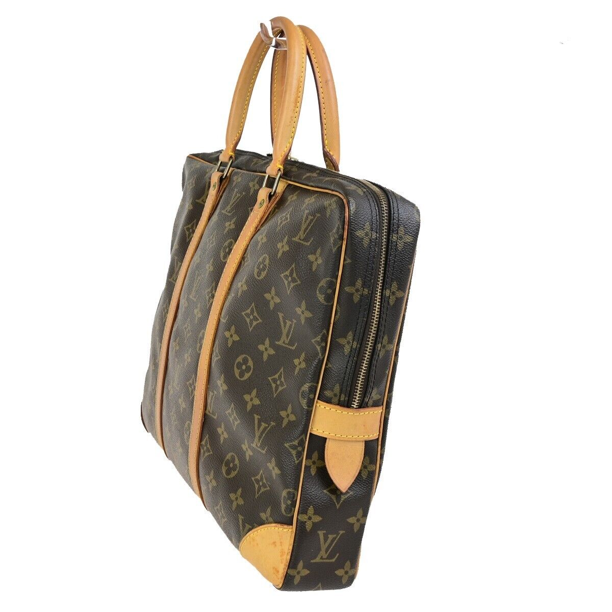 LOUIS VUITTON Porte Documents Voyage Briefcase Hand Bag Monogram M53361 36FB315