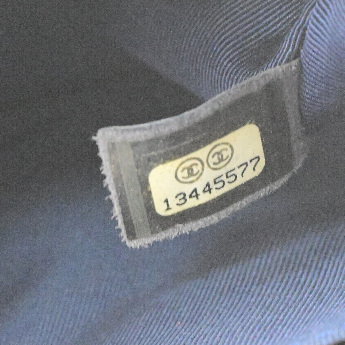 CHANEL CC Logo Valentine Matelasse Chain Shoulder Bag Leather Blue GHW 898RK737