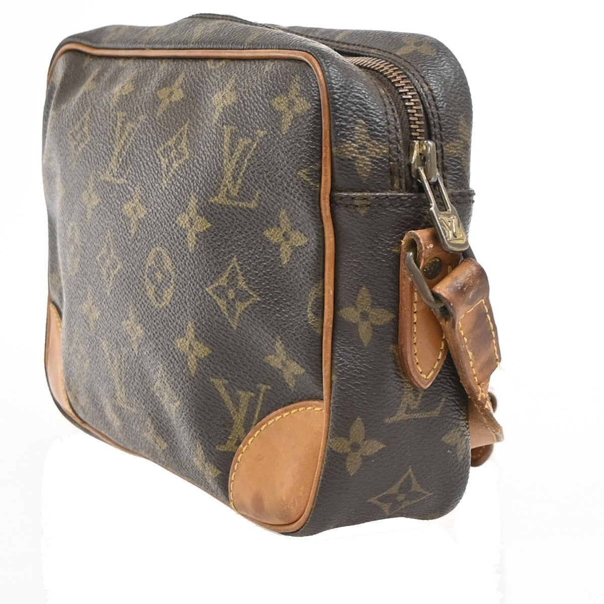 LOUIS VUITTON Trocadero 24 Shoulder Bag Monogram Leather Brown M51276 33PA083
