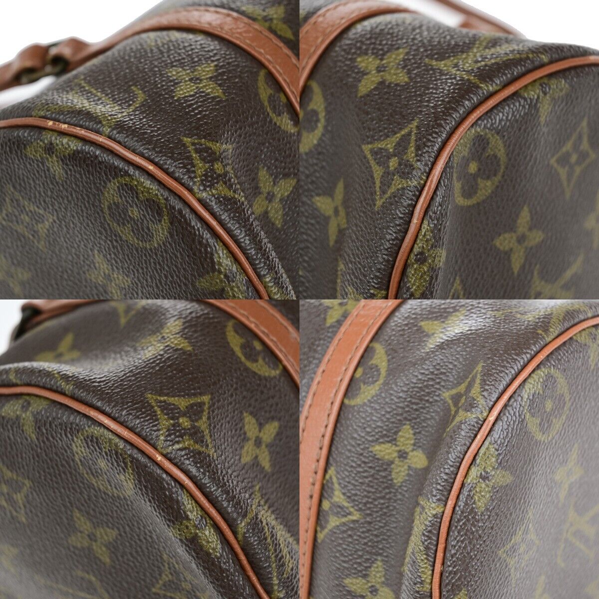 LOUIS VUITTON PAPILLON 26 Hand Bag Monogram Leather Brown France M51366 36EC523