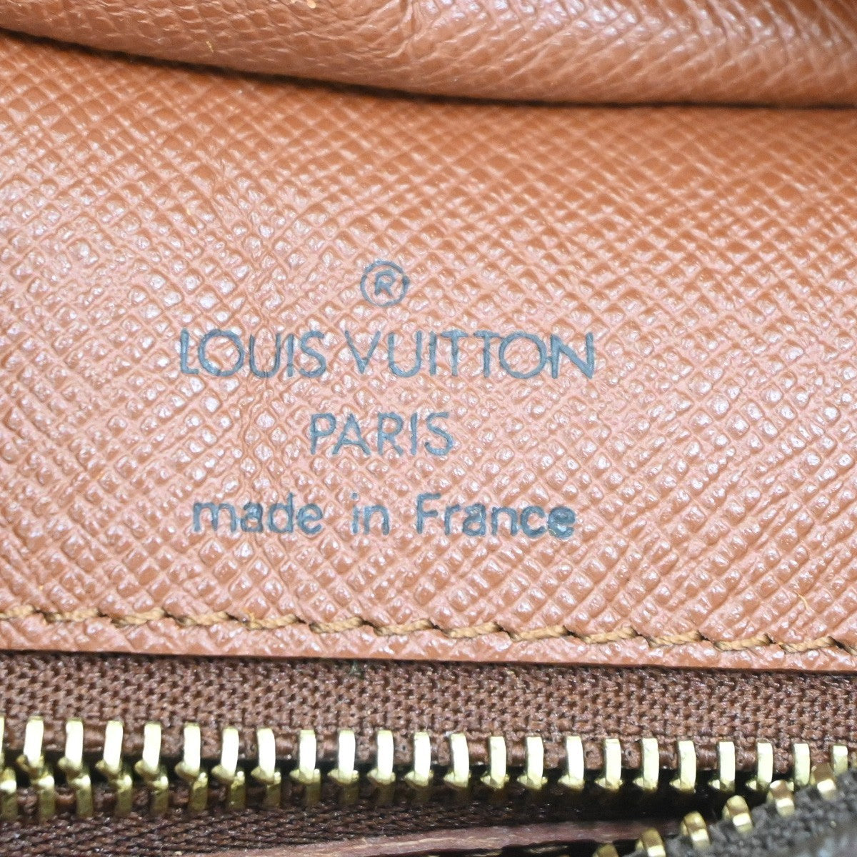 LOUIS VUITTON Boulogne 30 Shoulder Bag Monogram Leather Brown M51265 12PA117