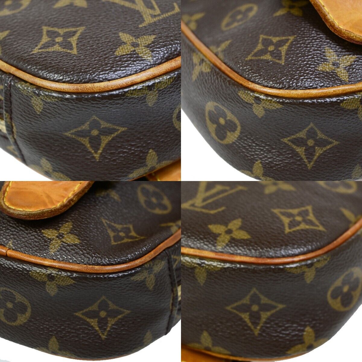 LOUIS VUITTON Pochette Gange Shoulder Bag Monogram Brown Spain M51870 16EB028