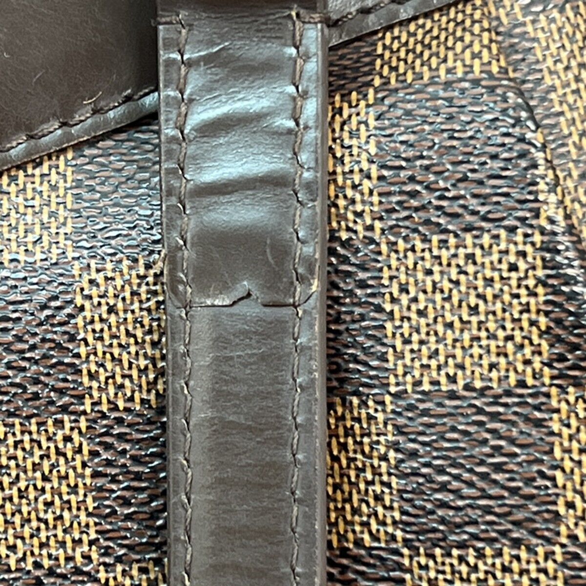 LOUIS VUITTON  Westminster GM Shoulder Bag Damier Ebene Leather N41103 73SJ586