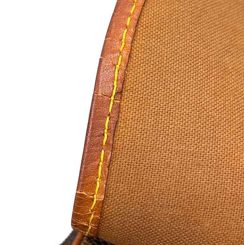 LOUIS VUITTON Saumur 35 Shoulder Bag Monogram Leather Brown M42254 86MA460