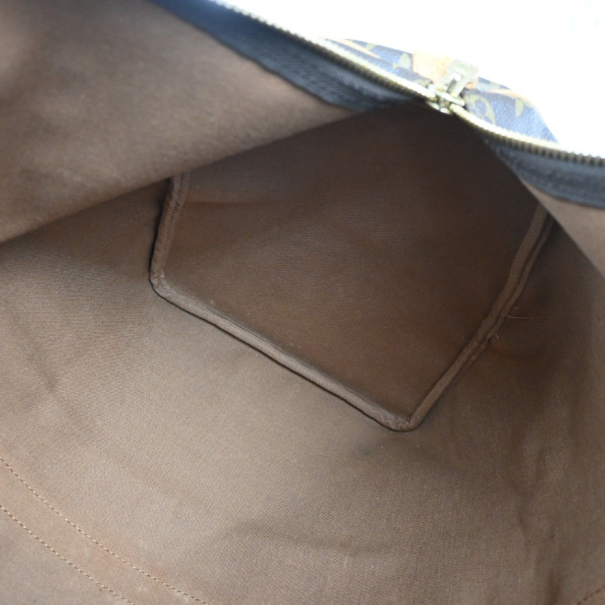 LOUIS VUITTON Keepall 50 Travel Hand Bag Monogram Leather Brown M41426 79MA435