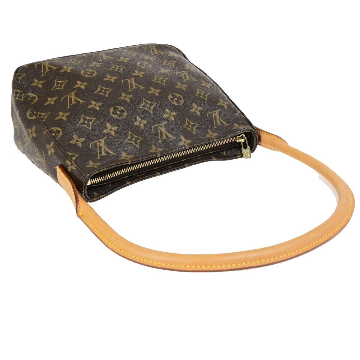 LOUIS VUITTON Looping MM Shoulder Bag Monogram Leather BN France M51146 23KA437