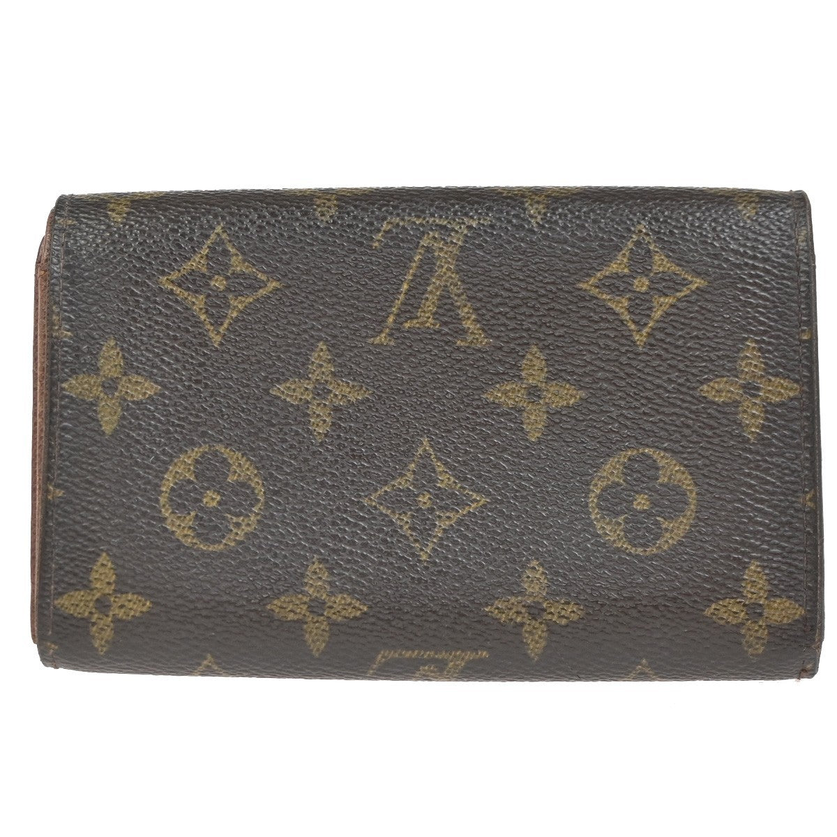 12.Live LOUIS VUITTON Portefeuille Tresor Bifold Wallet Monogram M61736 05KC305