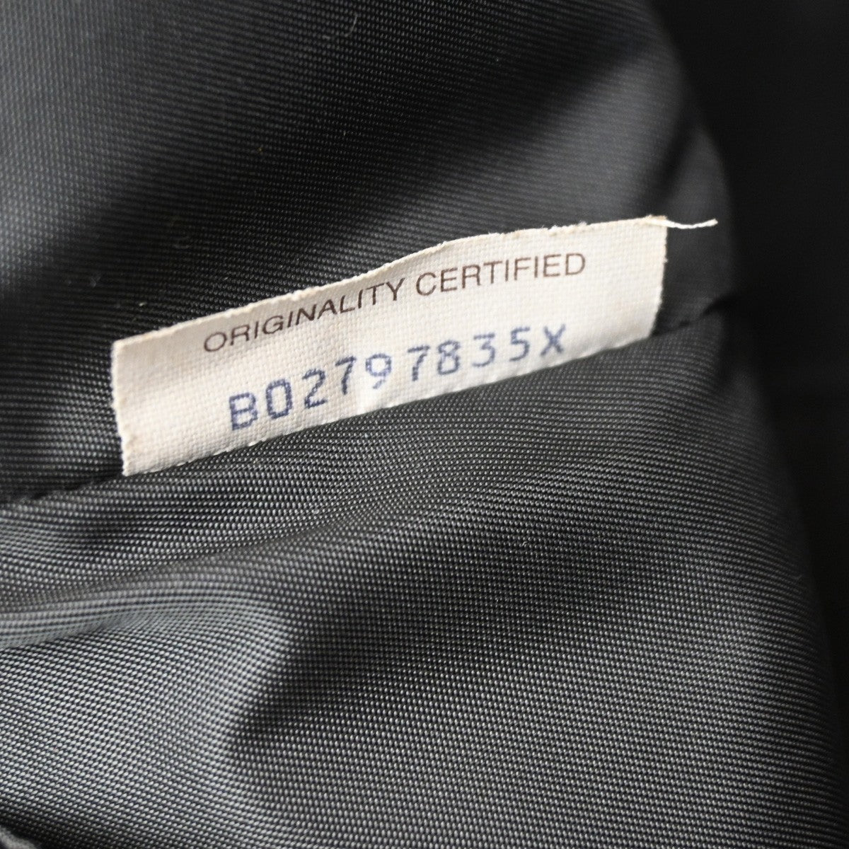 BOTTEGA VENETA Intreccio Mirage Hand Tote Bag Nylon Leather Black 85CA025