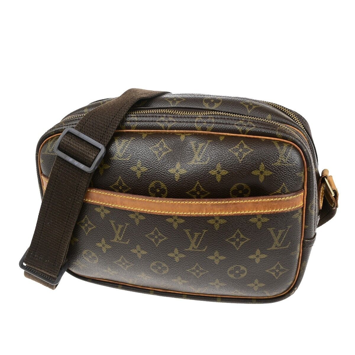 LOUIS VUITTON Reporter PM Crossbody Shoulder Bag Monogram Leather M45254 32HC088