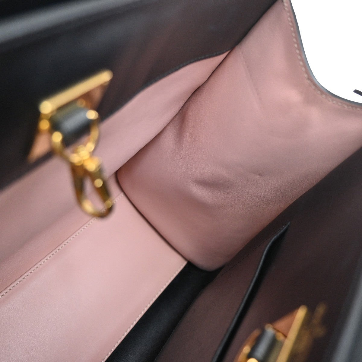 LOUIS VUITTON City Steamer MM Hand Bag Taurillon Leather Pink M42495 49RF720
