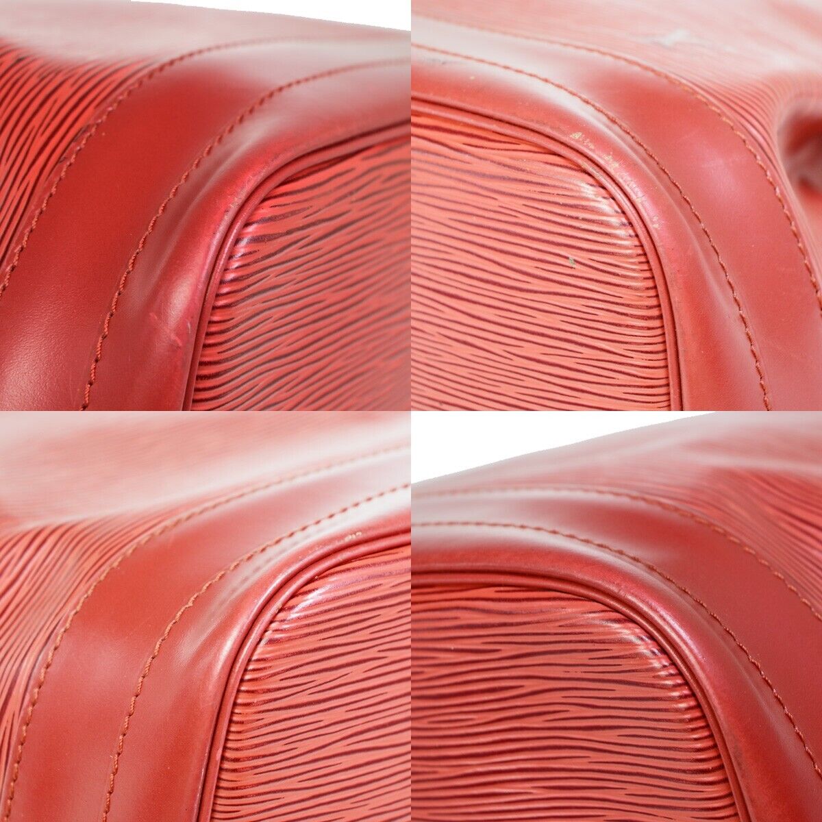 LOUIS VUITTON Noe GM LV Drawstring Shoulder Bag Epi Leather Red M44007 35EB655