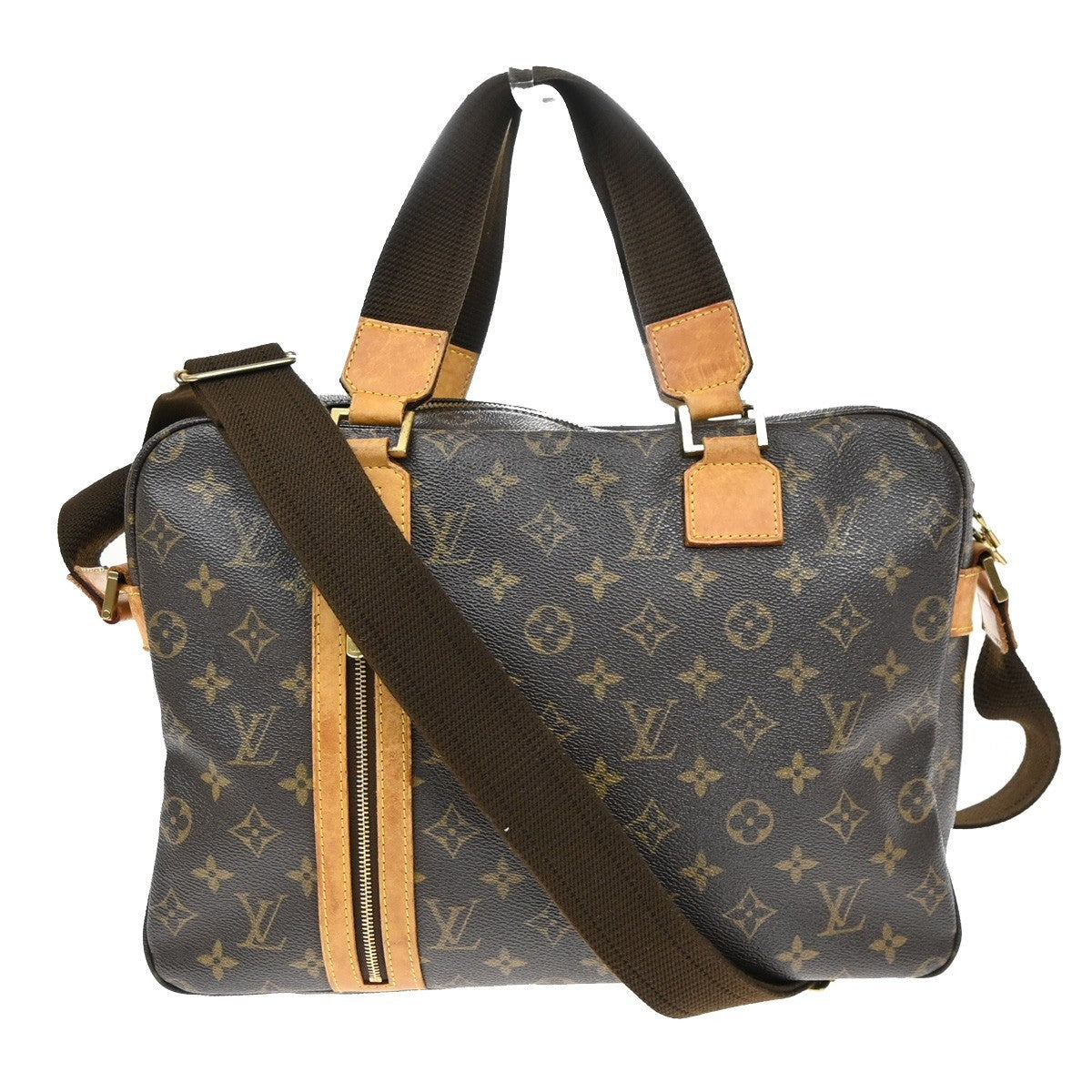 LOUIS VUITTON Sac Bosphore 2Way Hand Bag Monogram Leather Brown M40043 73SA095