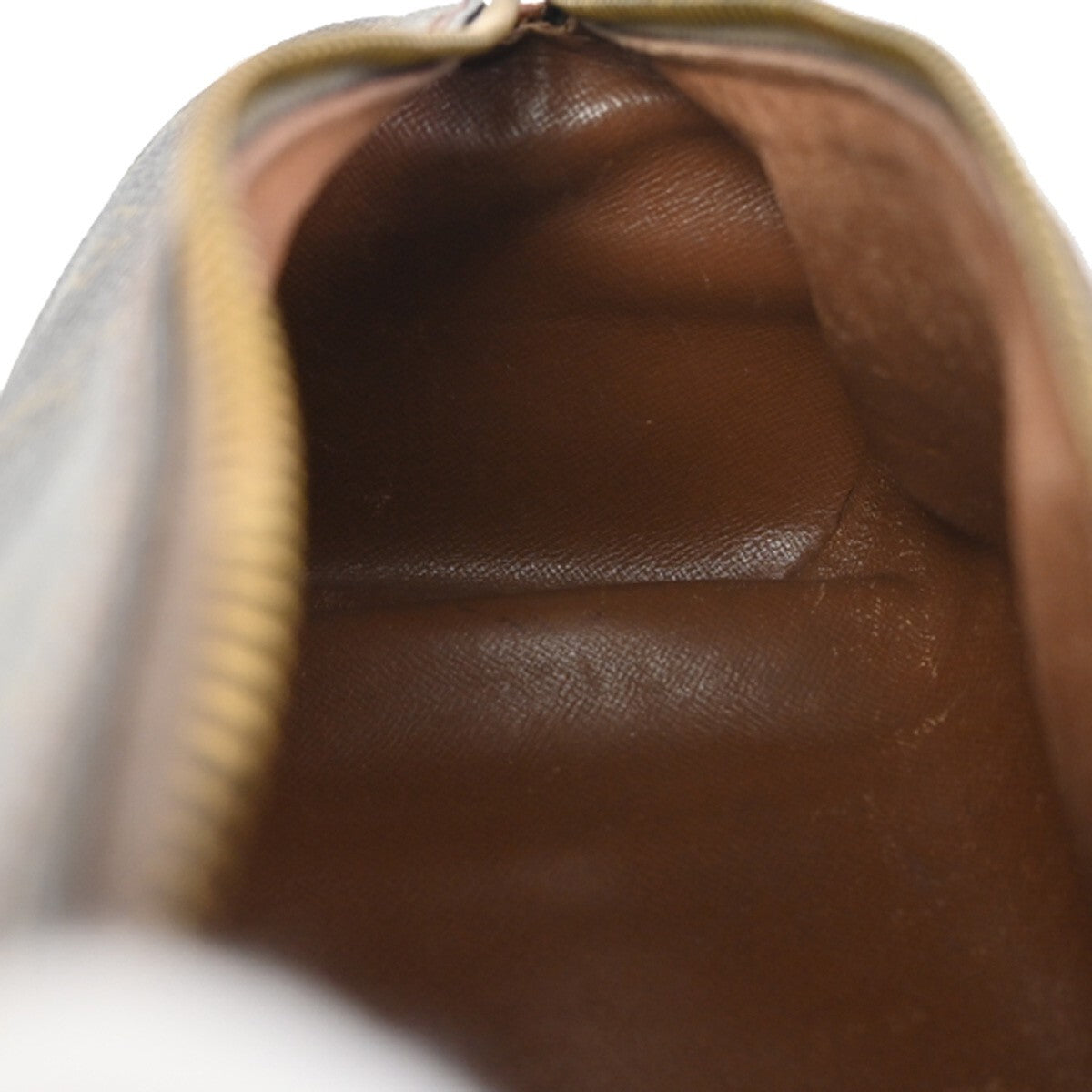 LOUIS VUITTON Logo PAPILLON 26 Hand Bag Monogram Leather Brown M51366 68FB581