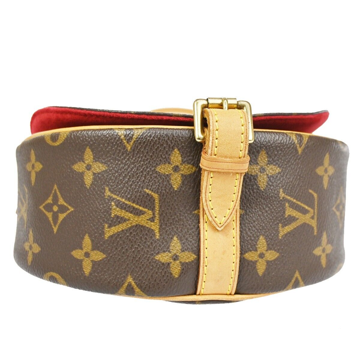 LOUIS VUITTON Tambourine Shoulder Bag Monogram Leather Brown M51179 676RH804