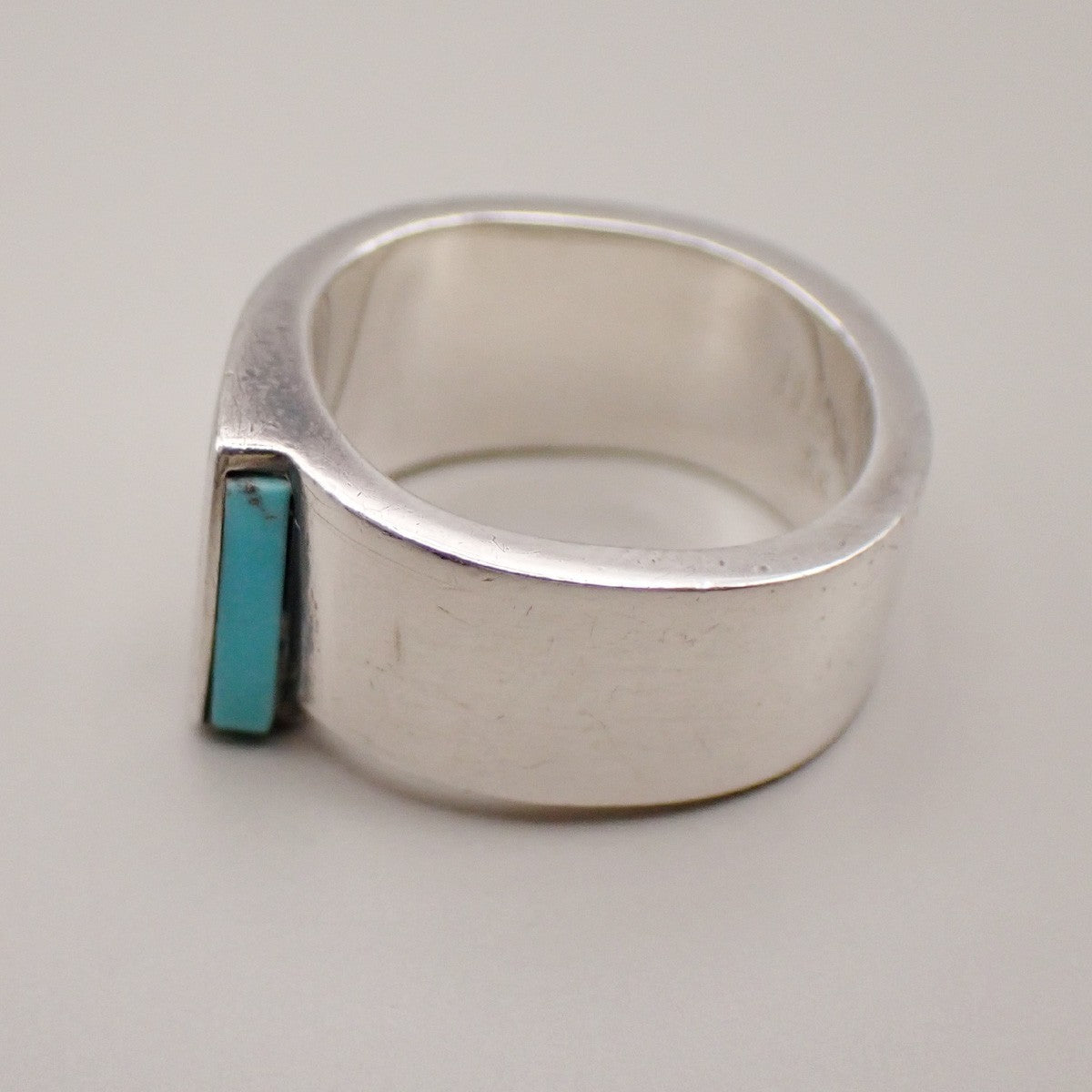 HERMES H Logo Candy Ring Size 54 Silver 925  BlueAccessory 64RL362