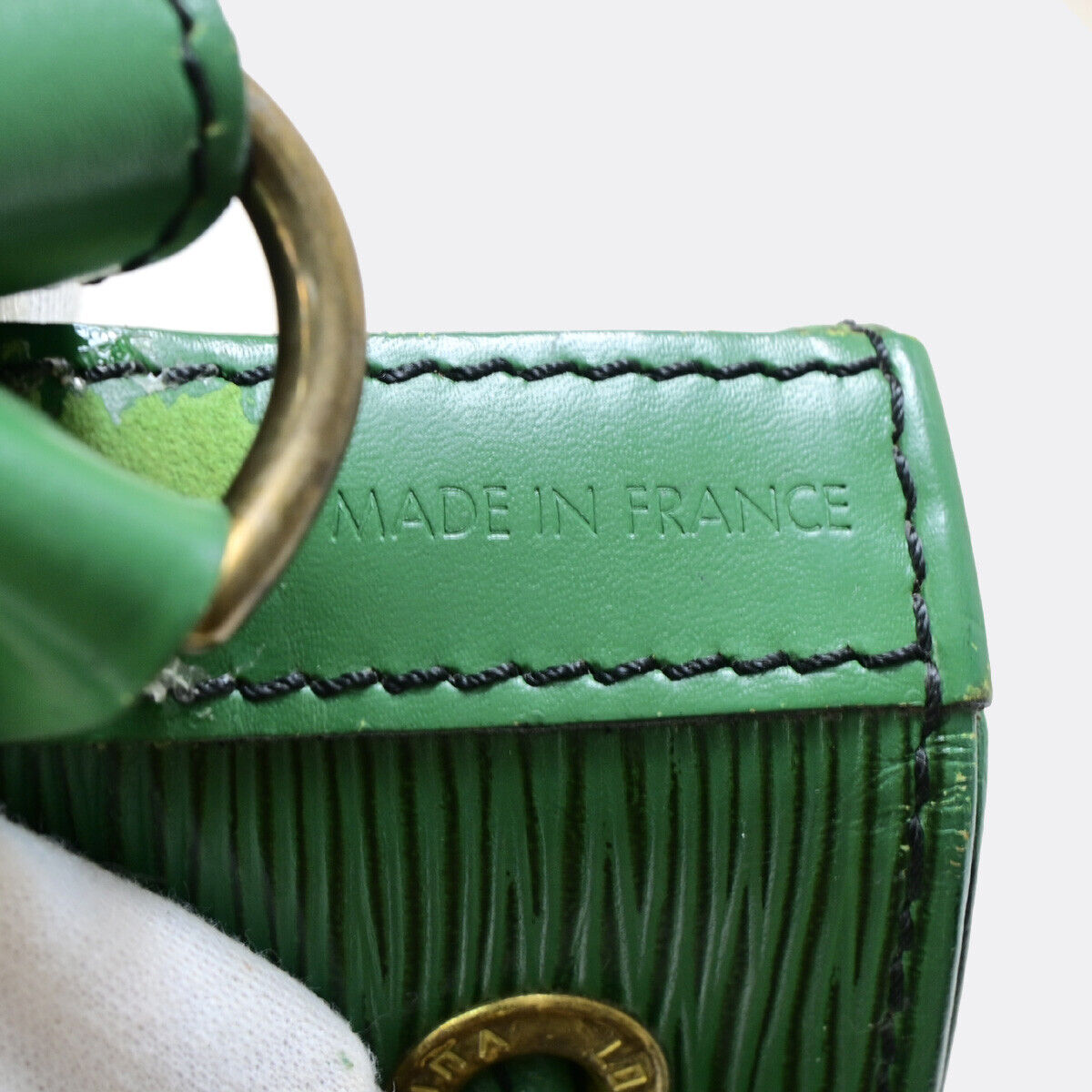 LOUIS VUITTON LV Noe GM Drawstring Shoulder Bag Epi Leather Green M44004 65YF850