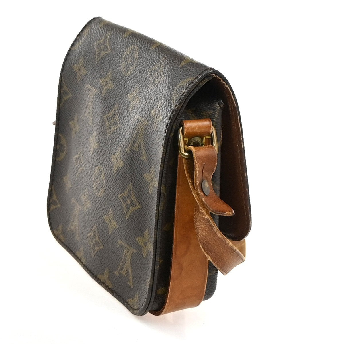 LOUIS VUITTON Mini Cartouchiere Shoulder Bag Monogram Leather BN M51254 31YH964
