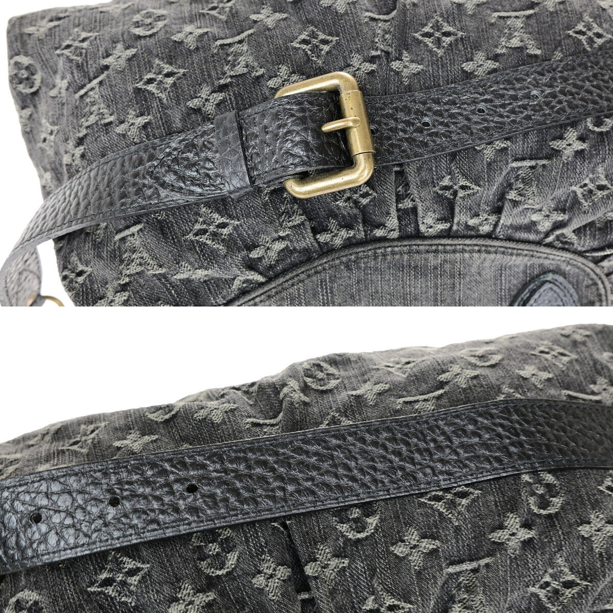 LOUIS VUITTON Neo Cabby GM 2Way Shoulder Bag Monogram Denim BK M95352 660YG092