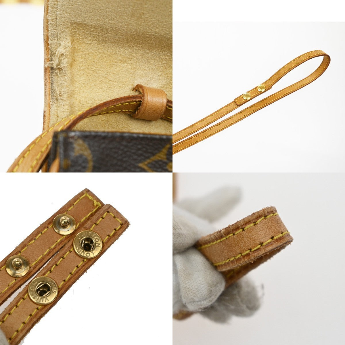 LOUIS VUITTON Pochette Twin GM 2Way Shoulder Bag Monogram Brown M51852 33PA005
