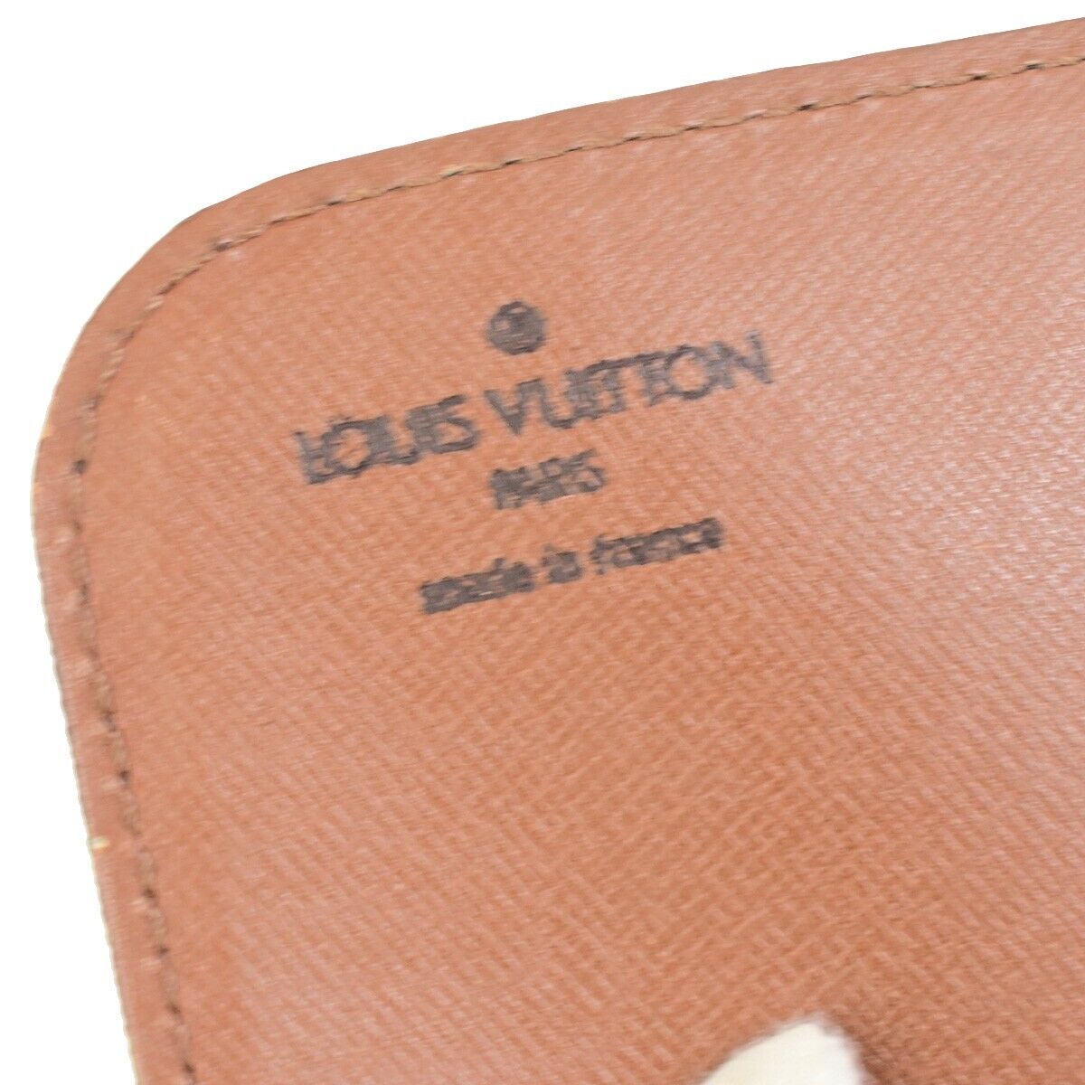 LOUIS VUITTON Cartouchiere GM Shoulder Bag Monogram Leather Brown M51252 62ED502