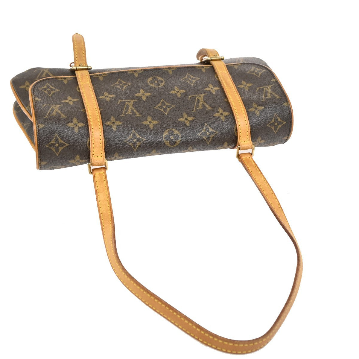 LOUIS VUITTON Marelle Shoulder Bag Monogram Leather Brown France M51157 96DA093