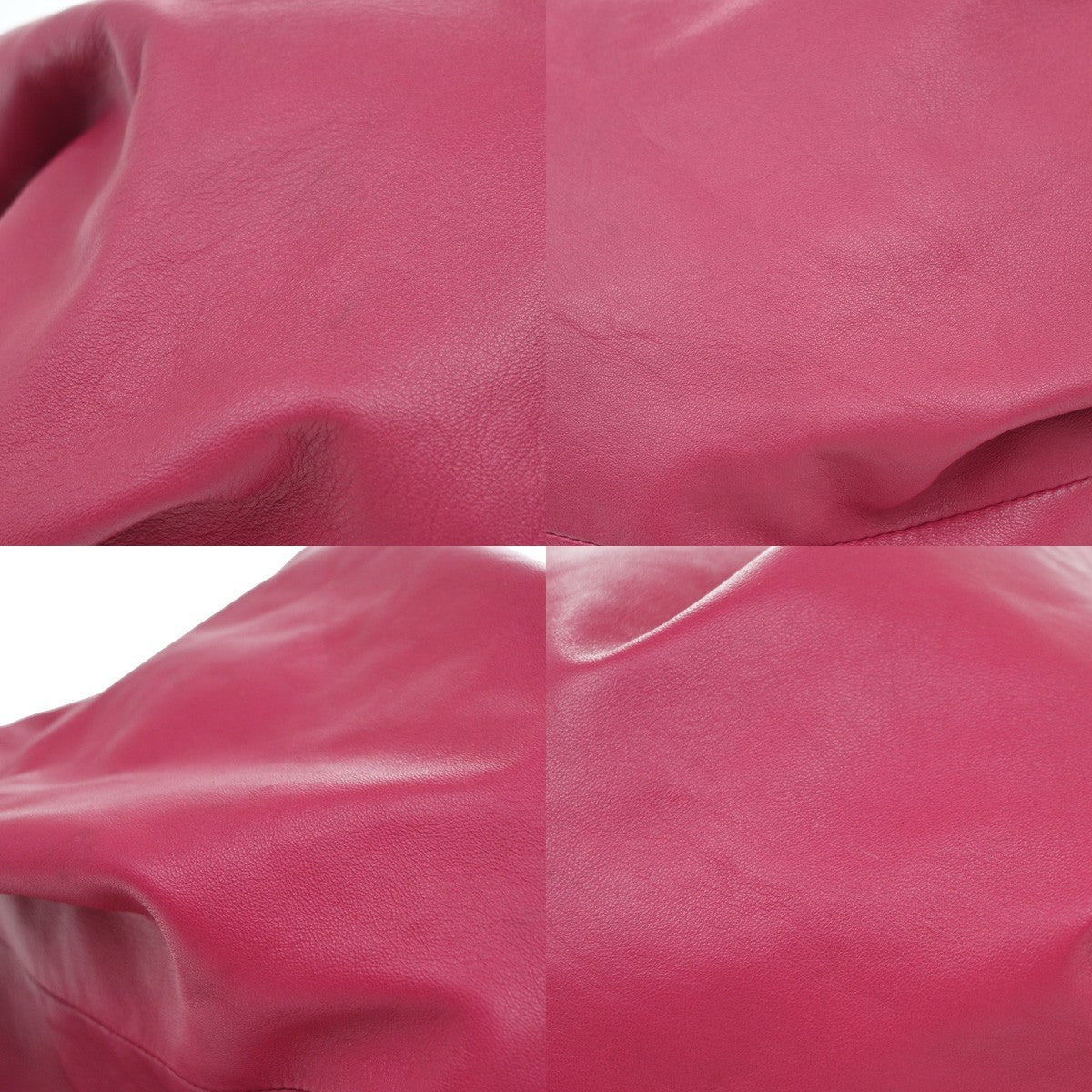 LOEWE Anagram Logo Nappa Aire Hand Bag Leather Pink GHW Spain 85RL517