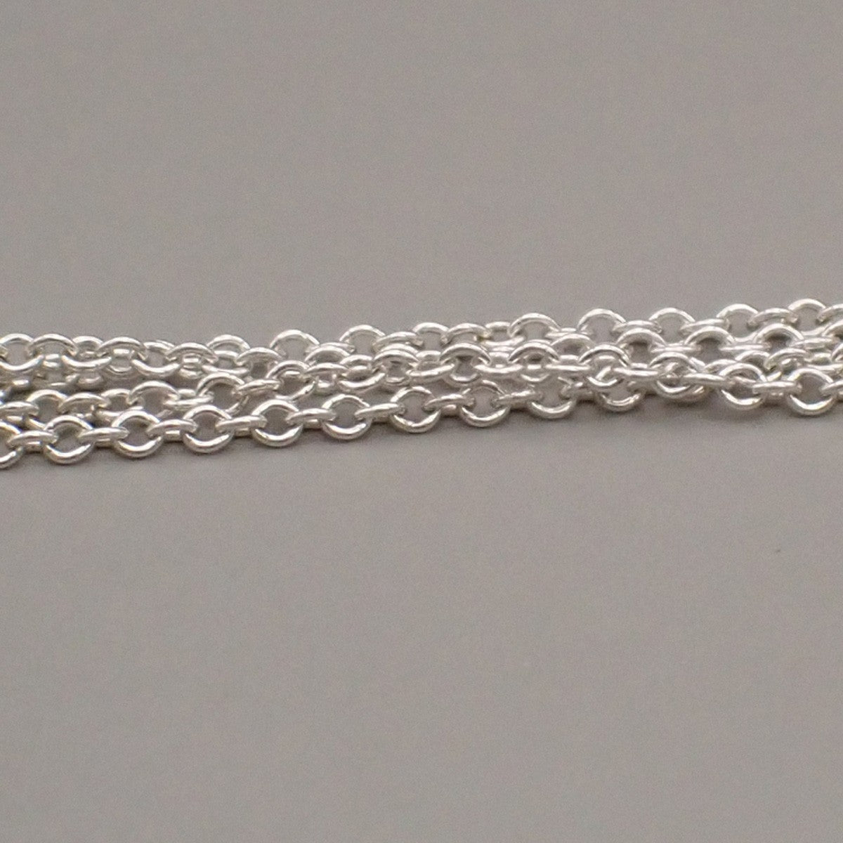 Tiffany & Co. Signature Cross Chain Necklace Pendant Silver 925/Gold 750 67TA461