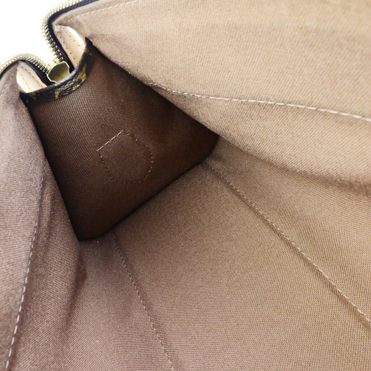 LOUIS VUITTON LV Popincourt Long Shoulder Bag Monogram Brown M40008 24ED186