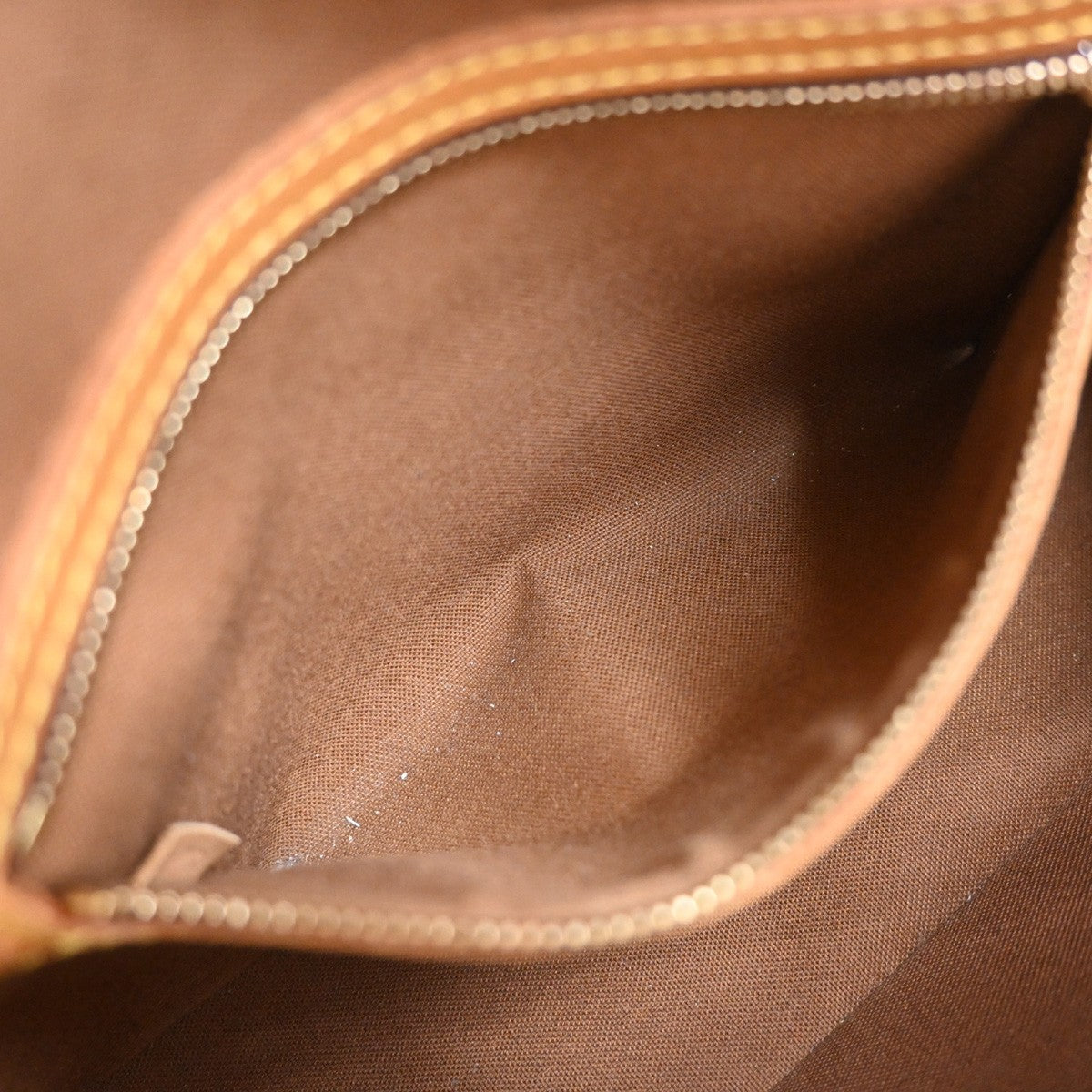 LOUIS VUITTON Mini Looping Hand Bag Monogram Leather Brown M51147 16EF990