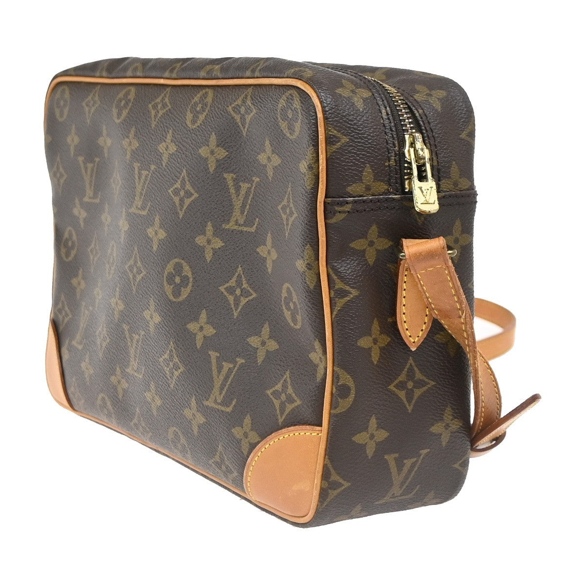 LOUIS VUITTON Trocadero 30 Shoulder Bag Monogram Leather Brown M51272 82ZA310