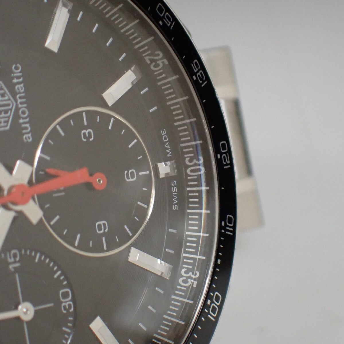 TAG HEUER Carrera Chronograph Watch Calibre 16 CV2014-2 Automatic SS 670LC521
