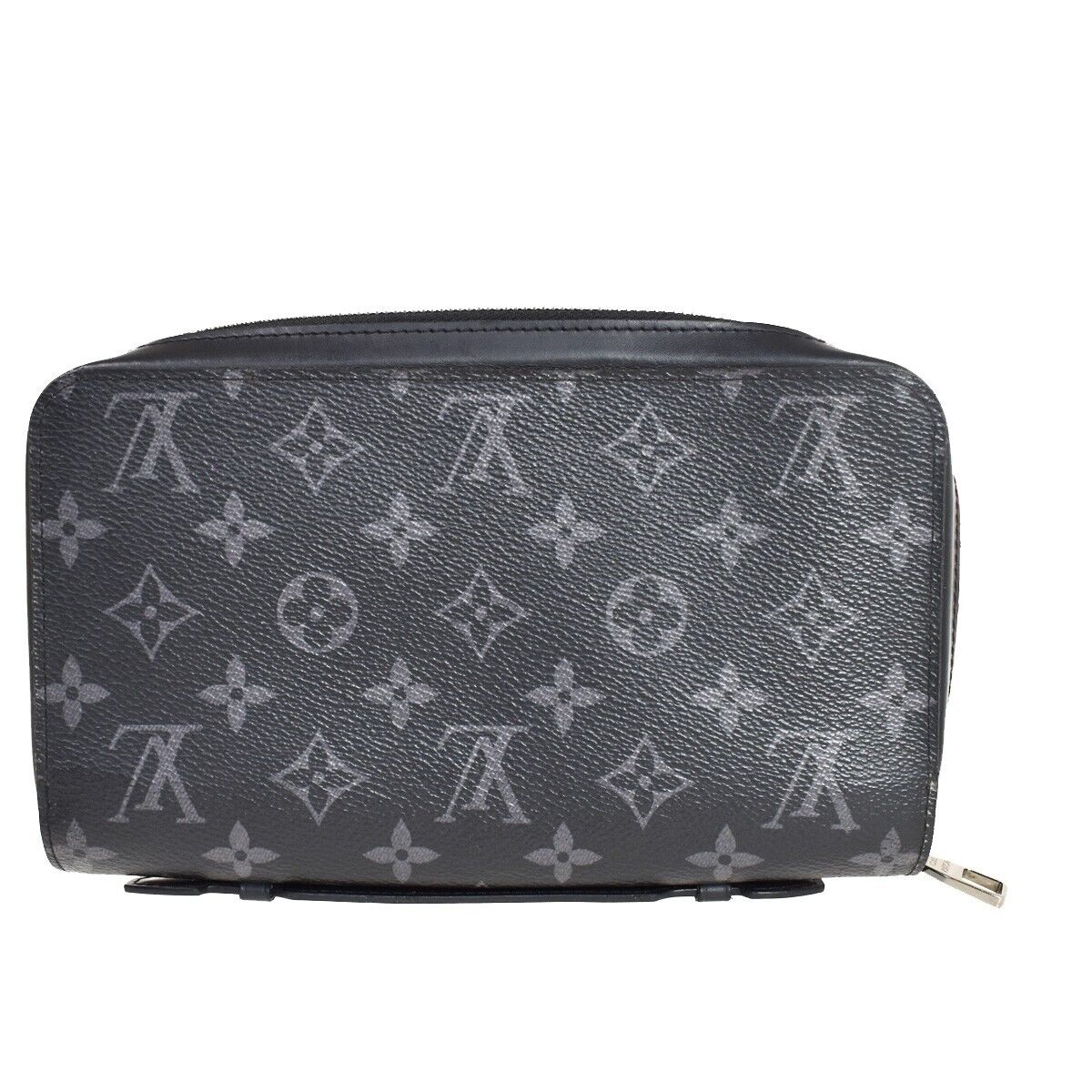 LOUIS VUITTON Zippy XL Long Bifold Wallet Monogram Eclipse BK M61698 93GA663