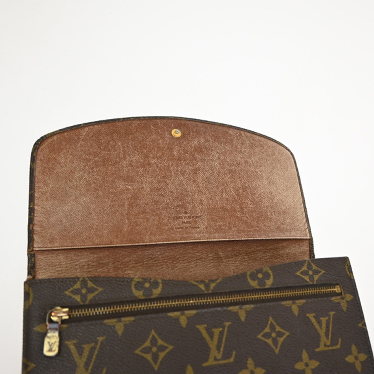 LOUIS VUITTON Pochette Rabat 23 Clutch Hand Bag Monogram Brown M51931 09YJ071