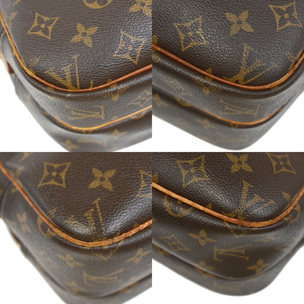 LOUIS VUITTON Reporter PM Crossbody Shoulder Bag Monogram Leather M45254 67EE752