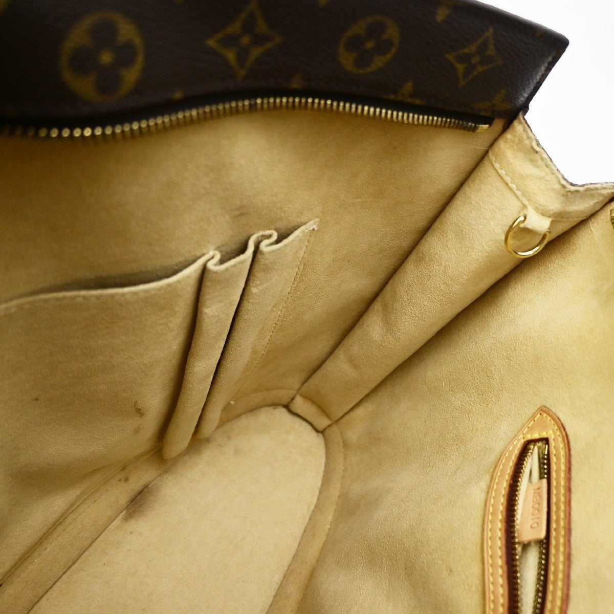 LOUIS VUITTON BABYLONE Shoulder Bag Monogram Leather Brown France M51102 18KD116
