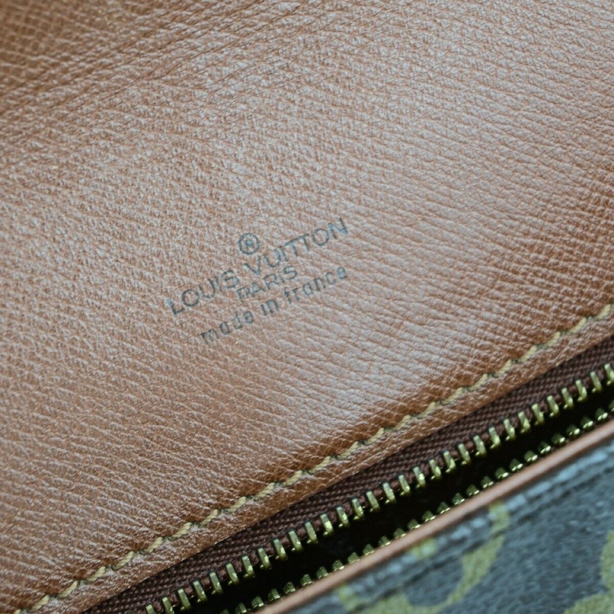 LOUIS VUITTON Chantilly PM Shoulder Bag Monogram Leather Brown M51234 80EC955