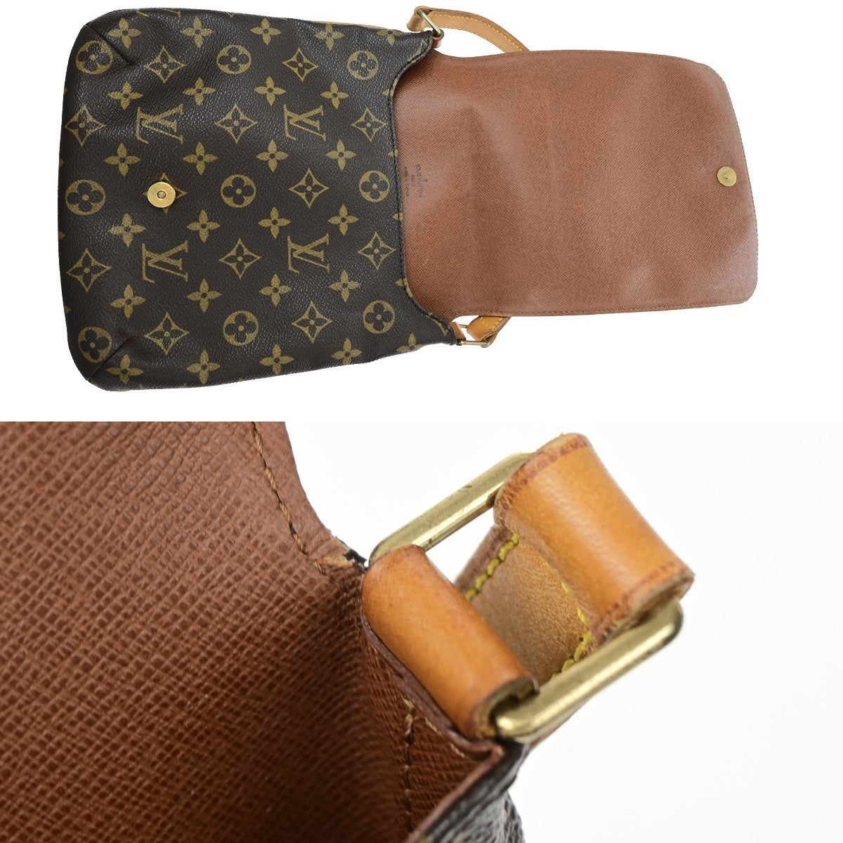 LOUIS VUITTON LV Musette Salsa Short Shoulder Bag Monogram Brown M51258 82KD098