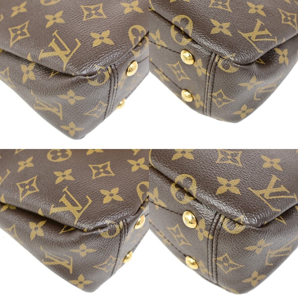 LOUIS VUITTON Paras BB 2Way Shoulder Bag Monogram Leather Pink M41734 601RJ927