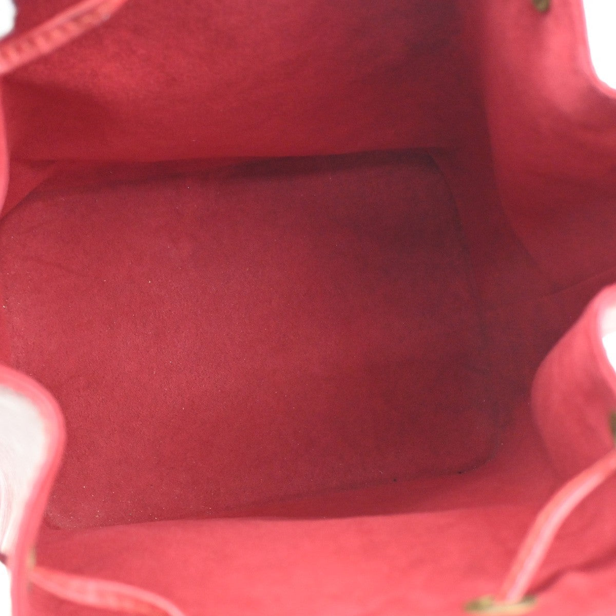 LOUIS VUITTON Petit Noe Drawstring Shoulder Bag Epi Leather Red M44107 82CA882
