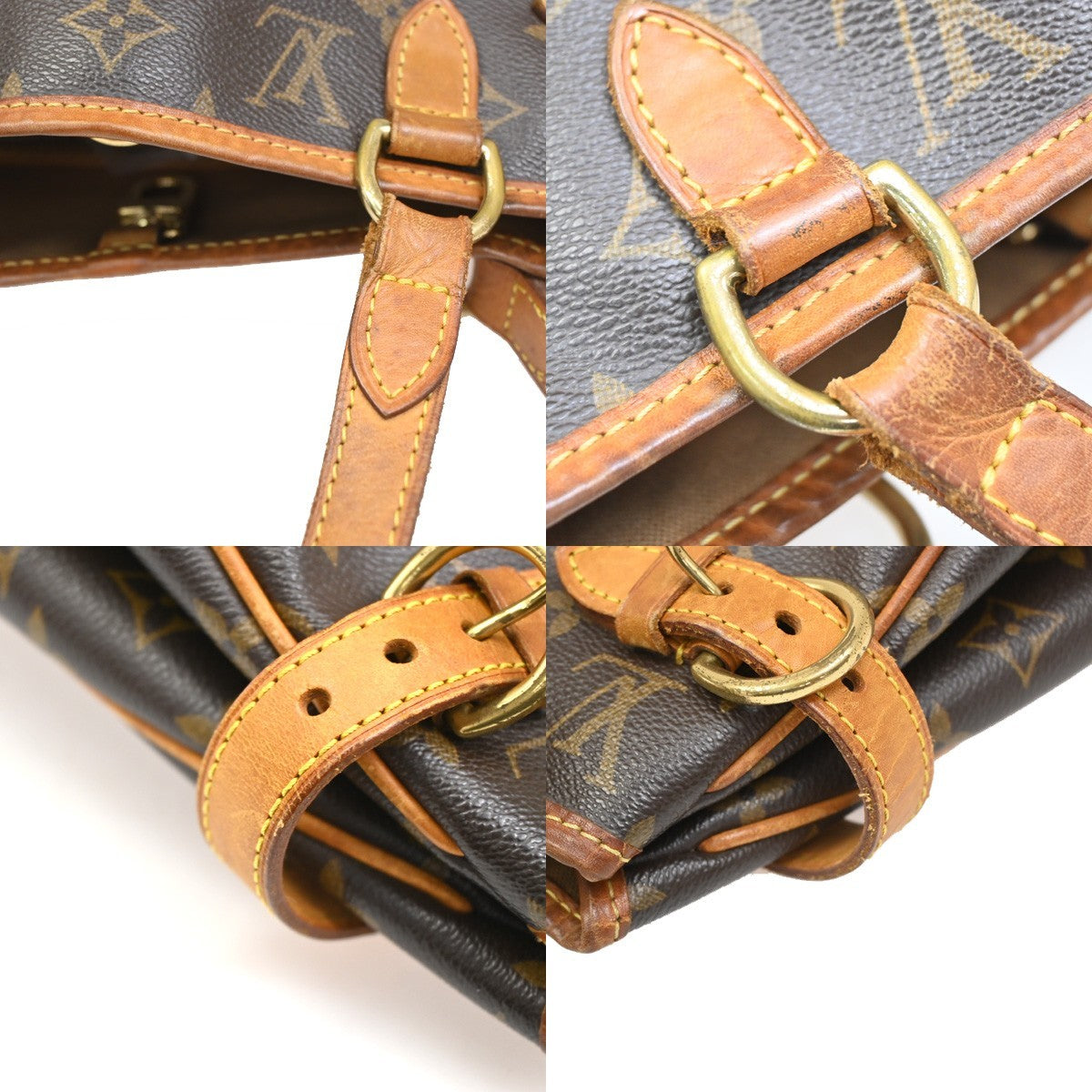 LOUIS VUITTON Batignolles Vertical Shoulder Bag Monogram Brown M51153 35CA545