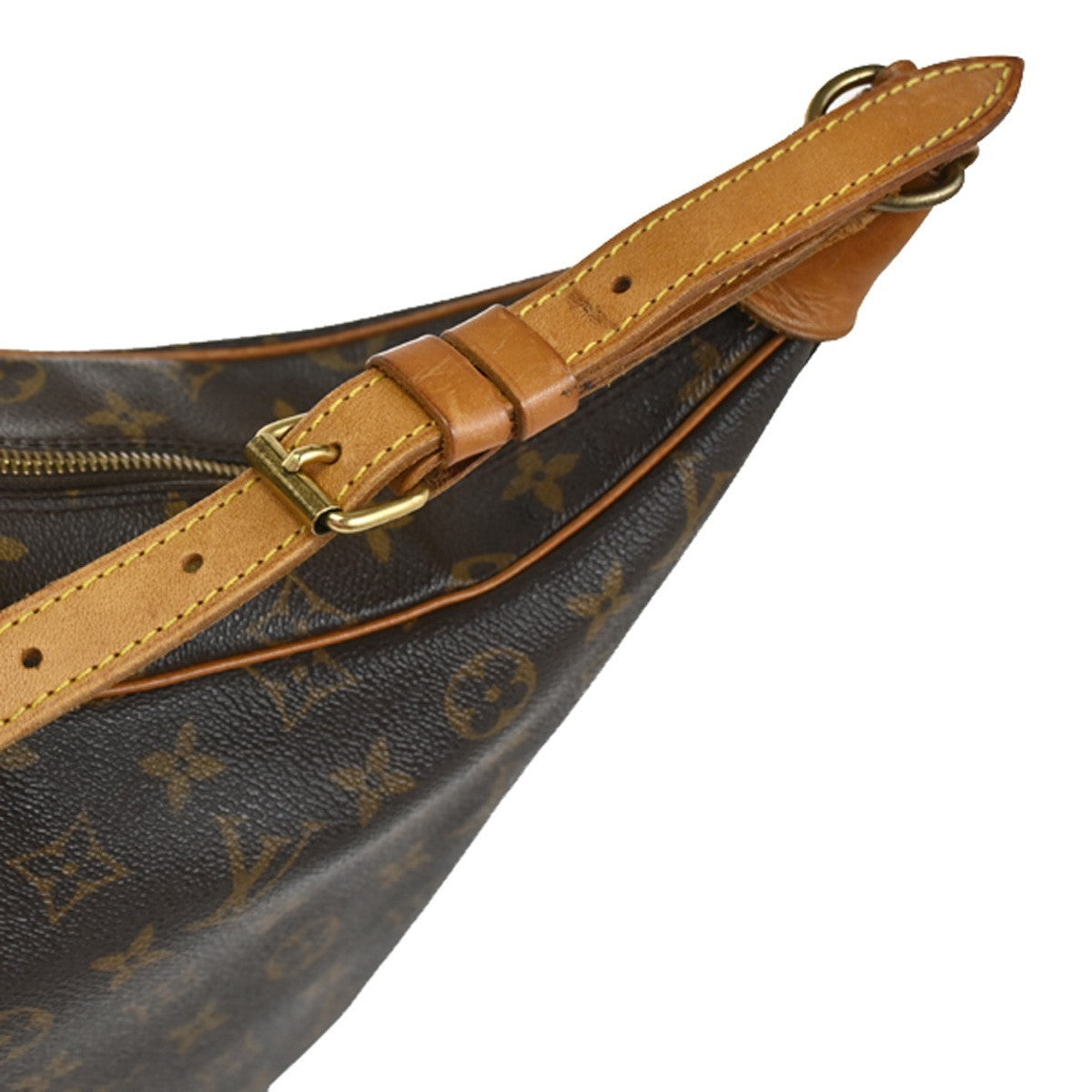 LOUIS VUITTON Boulogne 35 Shoulder Bag Monogram Leather Brown M51260 84YJ042